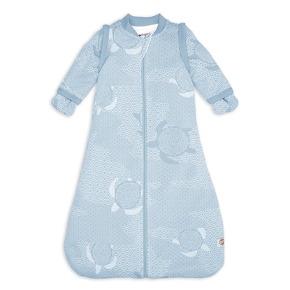 Attēls no Lodger Hopper Matcha Turtle guļammaiss ar noņemamām piedurknēm, Blue Fogg, 50/62