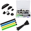 Picture of LogiLink Cable organizer set in a box, 8 items, 128 pcs., mixed color