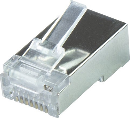 Picture of LogiLink LogiLink Modular RJ45 Plug Cat.6A STP, 50 Stück