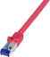 Изображение LogiLink Logilink Patchkabel Ultraflex, Cat.6A, S/FTP, rot, 0,5 m