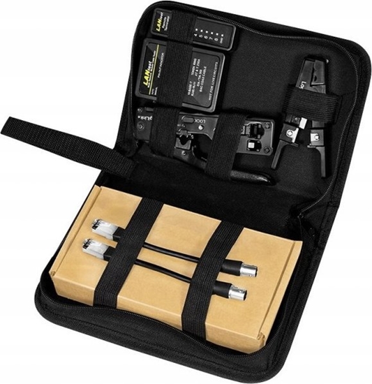 Picture of Logilink Netzwerk-Werkzeugset, 4-teilig, Cat.6A&7-Kabel