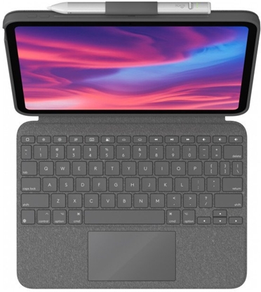 Изображение LOGITECH Combo Touch for iPad 10th gen - OXFORD GREY - (FR) - CENTRAL