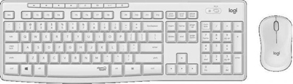 Picture of Logitech Wireless Keyboard+Mouse MK295 white retail
