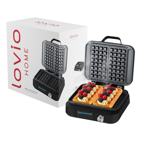 Picture of Lovio LVWF002BK Waffle Maker 1500W Black