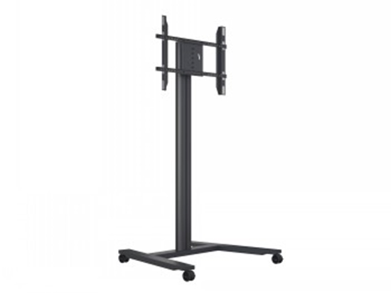 Изображение M PUBLIC DISPLAY STAND 180 HD SINGLE BLACK, WHEELS