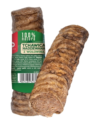 Изображение MACED Trachea stuffed with beef - chew for dog - 120g