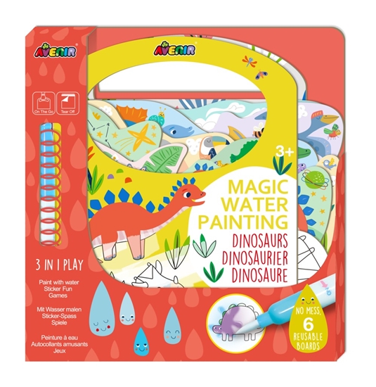 Изображение Magiczny obraz wodny - Dinozaury 