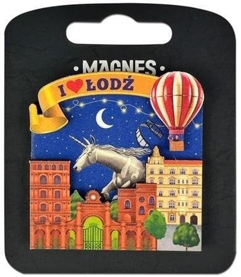 Изображение Pan Dragon Magnes I love Poland ód ILP-MAG-C-LOD-34