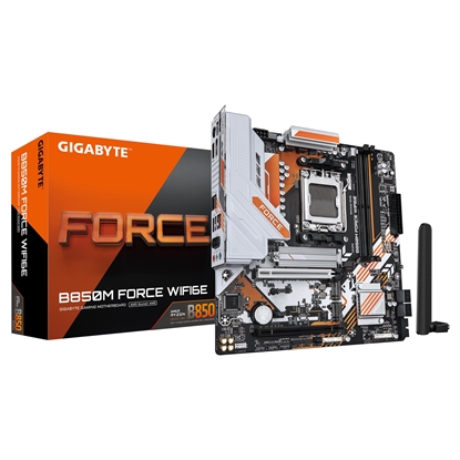Attēls no Mainboard|GIGABYTE|AMD B850|SAM5|Micro-ATX|Memory DDR5|Memory slots 2|B850MFORCEWF6E