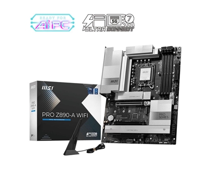 Attēls no Mainboard|MSI|Intel Z890|LGA1851|ATX|Memory DDR5|Memory slots 4|PROZ890-AWIFI
