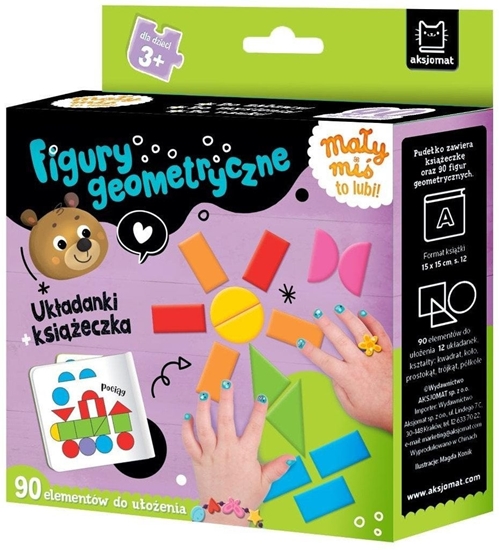 Изображение May mi to lubi! Figury geometryczne. Ukadanki..