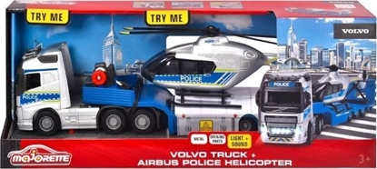 Attēls no Majorette MAJORETTE Grand Volvo Zestaw Policyjny Policja 35cm