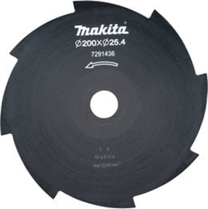 Attēls no Makita 191Y44-2 8-tooth whirling blade 200mm
