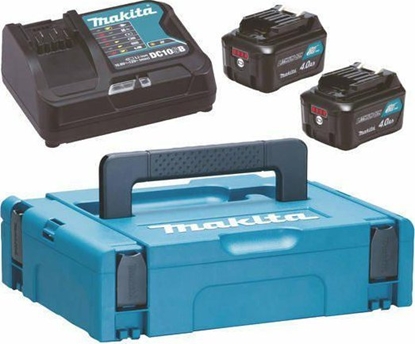 Attēls no Makita Energy Kit 197641-2 2x BL1041B + DC10SB