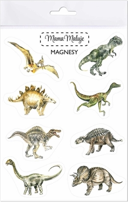 Picture of Mama Maluje Magnesy Dinozaury