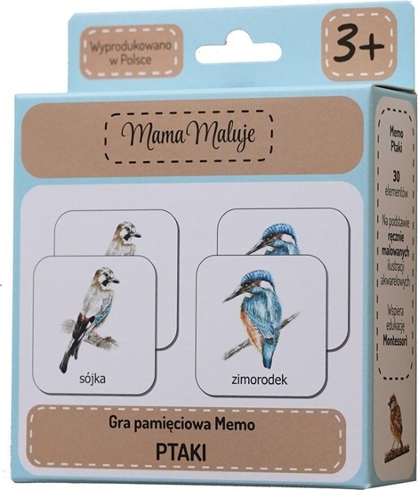Picture of Mama Maluje Memo Ptaki