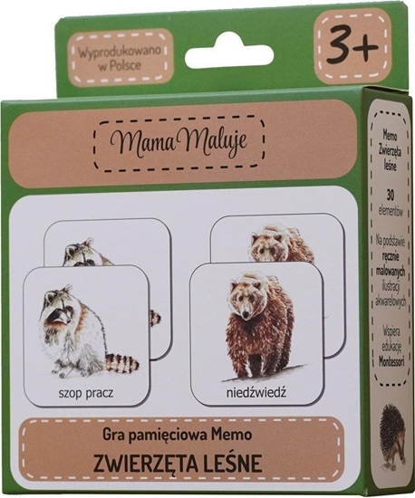 Picture of Mama Maluje Memo Zwierzta Lene