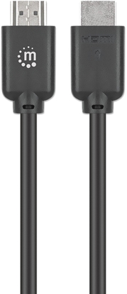 Attēls no Kabel Manhattan HDMI - HDMI 1 m czarny (356633)