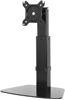 Picture of Manhattan TV & Monitor Mount (Gas Spring), Desk, Tilt/Swivel/Rotation/Height, 1 screen, Screen Sizes: 10-27", Black, Stand Assembly, VESA 75x75 to 100x100mm, Max 8kg, Lifetime Warranty