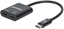 Attēls no MANHATTAN USB-C Audioadapter mit Power Delivery-Ladeport USB-C Stecker auf USB-C Audioport und USB-C Power Delivery Port schwarz