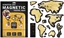 Attēls no MAPA ZDRAPKA WIAT TRAVEL MAGNETIC WORLD