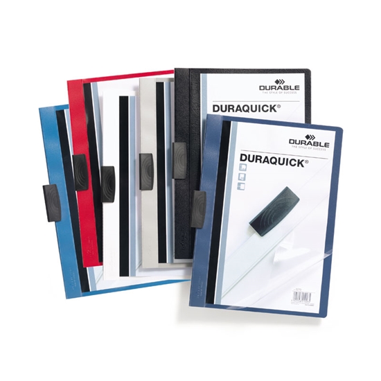 Picture of Mape DURAQUICK ar piespiedēju, A4 formāts, melna