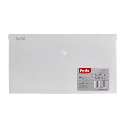 Picture of Mape-aploksne Patio, PP, 125x225mm, ar pogu, caurspīdīga