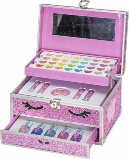 Picture of Martinelia Zestaw do Makijau dla Dzieci Martinelia Big Case Aktówka Jednoroec (38 pcs)