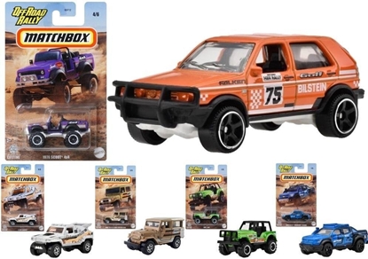 Изображение Matchbox Samochód Off Road Rally 1:64 mix
