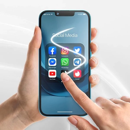 Attēls no GrizzGlass Matowe szko prywatyzujce SecretGlass do Apple iPhone 17 Air