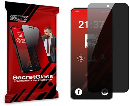 Изображение Matowe szko prywatyzujce GrizzGlass SecretGlass do Xiaomi Poco F7 Pro