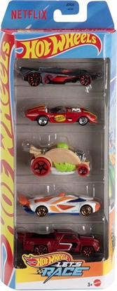 Picture of Mattel Hot Wheels Let's Race Na start! Samochodziki 5-pak JDR20