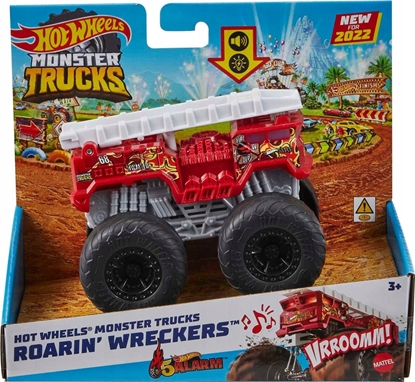 Attēls no Mattel Hot Wheels Monster Trucks Roarin' Wreckers HDX65