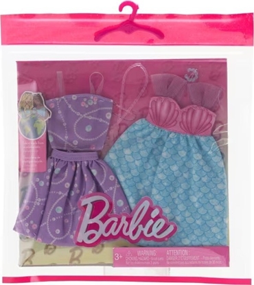 Attēls no Mattel Ubranka Barbie 2-pak HRH44 Mattel