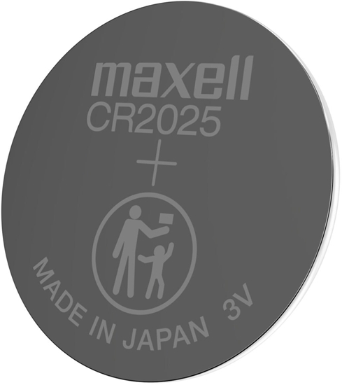 Picture of Maxell 12239200 bateria do uytku domowego Jednorazowa bateria CR2025 Lithium-Manganese Dioxide (LiMnO2)