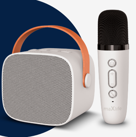 Picture of Maxlife MXKS-100 Bluetooth karaoke Speaker + Microphone