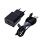 Attēls no Maxlife MXTC-01 charger 1x USB 1A black + microUSB