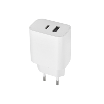 Attēls no Maxlife MXTC-06 PD QC charger 1x USB-C 1x USB 20W 