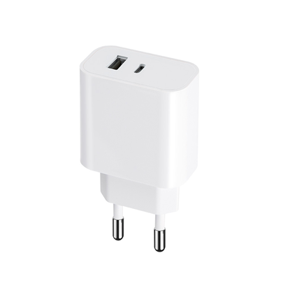 Attēls no Maxlife MXTC-06 PD QC charger 1x USB-C 1x USB 30W 