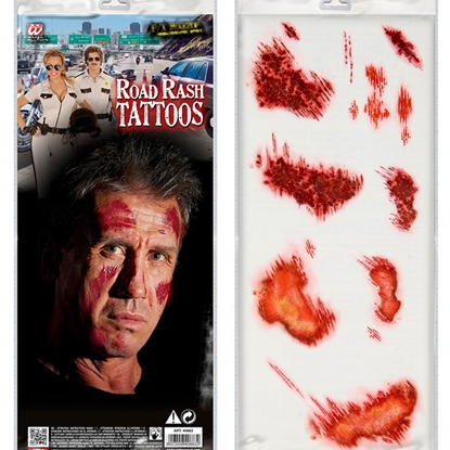 Attēls no Mākslīgie tetovējumi Halovīna rētas 6gab.