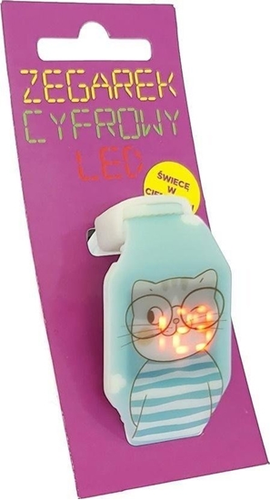 Picture of MCD Zegarek cyfrowy LED kotek