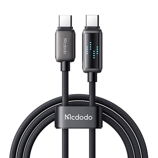 Picture of Mcdodo CA-4250 USB-C to USB-C cable, 100W, LED dis