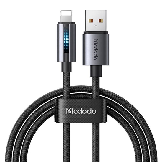 Изображение Kabel USB Mcdodo USB-A - Lightning 1.2 m Czarny (CA-5660)