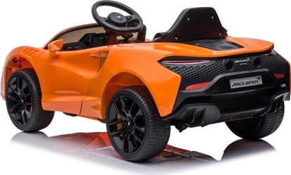 Изображение McLaren Artura na akumulator dla dzieci Pomaraczowy + Napd 4x4 + Pilot + Wolny Start + EVA + Audio LED