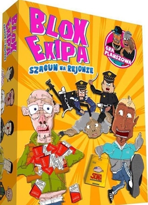 Attēls no MDR Gra planszowa Blok Ekipa Szacun na rejonie