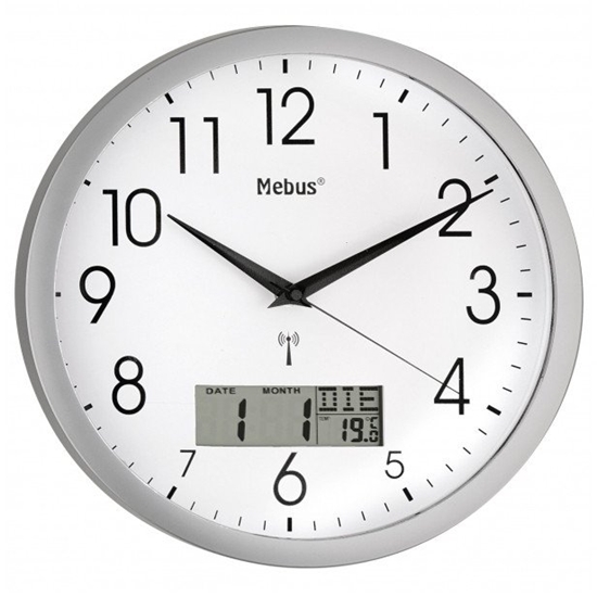 Изображение Mebus 19422 Radio controlled Wall Clock