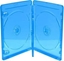 Изображение MediaRange Mediarange BD sheath 3-fold (30 pieces), protective sheath (blue)