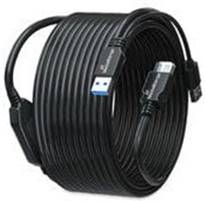 Picture of Kabel USB MediaRange 2x USB-A - USB-A 10 m Czarny (MRCS243)