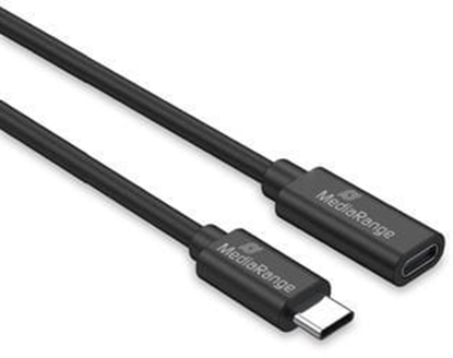 Picture of Kabel USB MediaRange USB-C - USB-C 2 m Czarny (MRCS245)