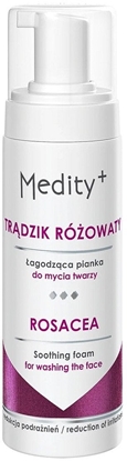 Attēls no Medity+ Trdzik róowaty agodzca pianka do mycia twarzy 150ml